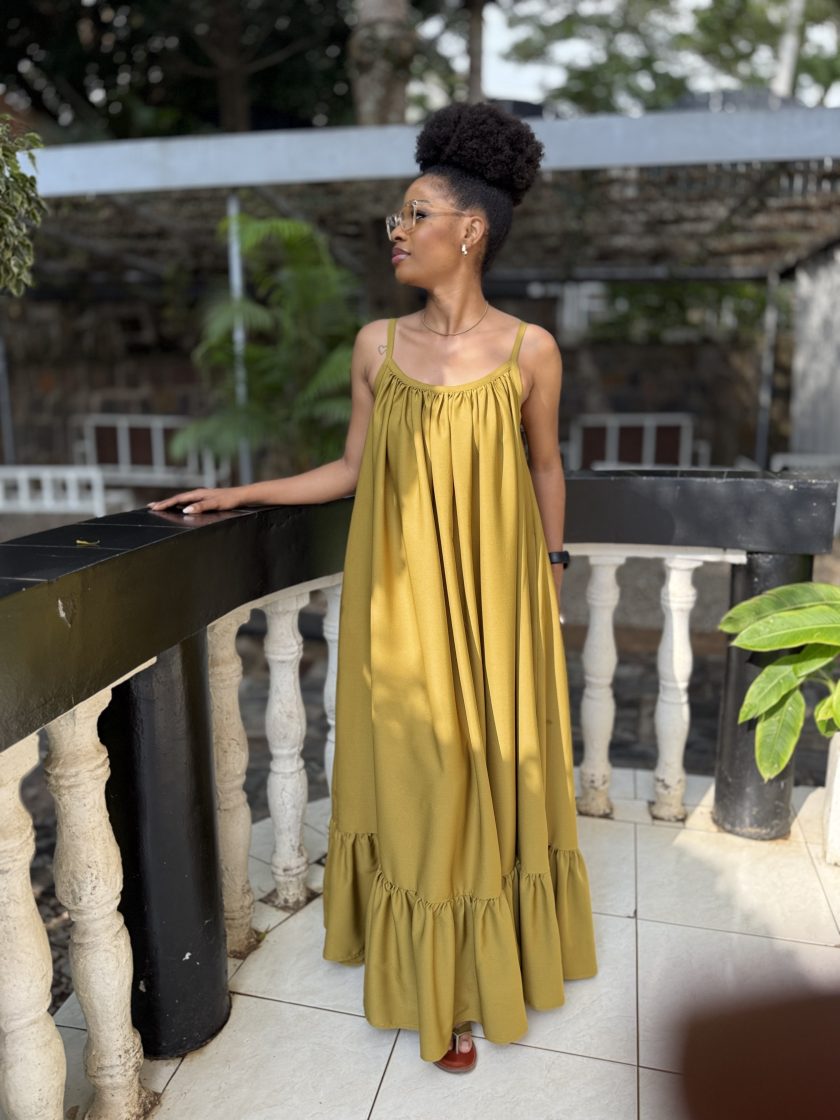 Ava maxi dress (Golden) - Image 3