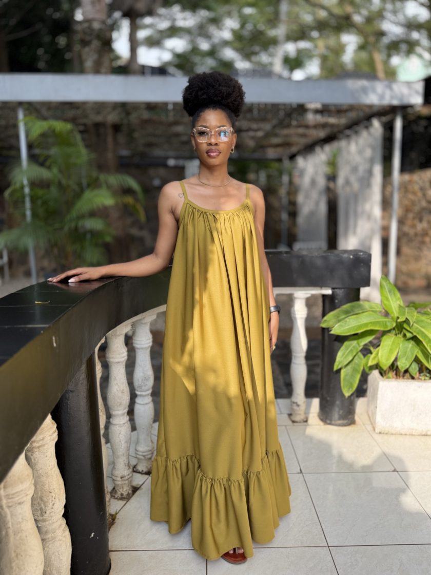 Ava maxi dress (Golden) - Image 2