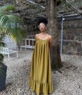 Ava maxi dress (Golden)